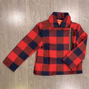 Plaid jacket sz.4T